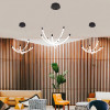 4468-4P, подвесная люстра, D670xH1000/1800, LEDx36W, 3330LM, 3000-6500K, included, remote control Favourite