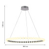4589-8P, подвесная люстра, D800xH1585, LEDx52W, 4150LM, 4000K, included Favourite