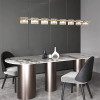 4248-8P, подвесная люстра, L1430xW70xH1300/1500, 8xLEDx5.25W, 960LM, 4000K, included Favourite