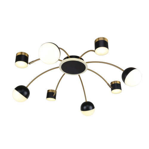 3096-8P, потолочная люстра, D920xH270, LEDx4W + 4xLEDx7W + 4xLEDx5W + 4xLEDx3W, 3394LM, 4000K, included Favourite