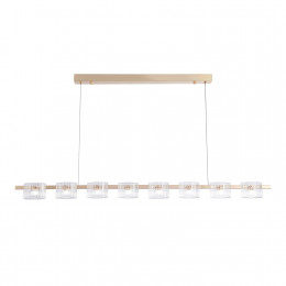 4248-8P, подвесная люстра, L1430xW70xH1300/1500, 8xLEDx5.25W, 960LM, 4000K, included Favourite