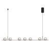 4291-7P, подвесная люстра, L1200xH1500/1575, 7xLEDx7W, 3900LM, 4000K, included Favourite