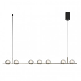 4291-7P, подвесная люстра, L1200xH1500/1575, 7xLEDx7W, 3900LM, 4000K, included Favourite