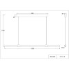 4111-1P, подвесная люстра, L1200xW35xH100/1200, LEDx35W, 2300LM, 4000K, included Favourite