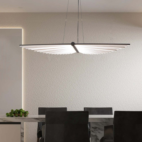 4381-2P, подвесная люстра, L1050xW270xH1500, LEDx60W, 4200LM, 4000K, included Favourite