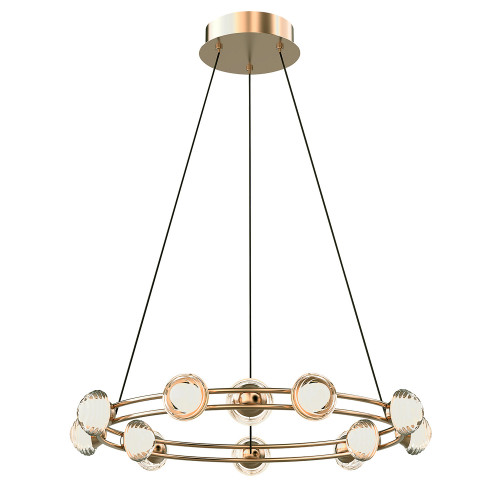 4382-12P, подвесная люстра, D550xH1880, 12xLEDx3.3W, 2800LM, 4000K, CRI>90, included Favourite