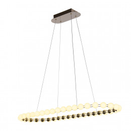4590-10P, подвесная люстра, L1000xW390xH1585, LEDx48W, 3800LM, 4000K, included Favourite
