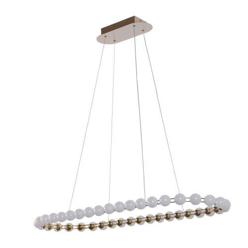 4590-10P, подвесная люстра, L1000xW390xH1585, LEDx48W, 3800LM, 4000K, included Favourite
