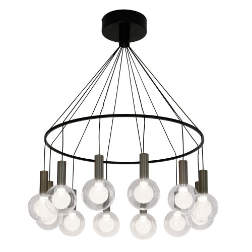 4378-12P, подвесная люстра, D650xH760, 12xLEDx3.5W, 2795LM, 4000K, CRI>90, included Favourite