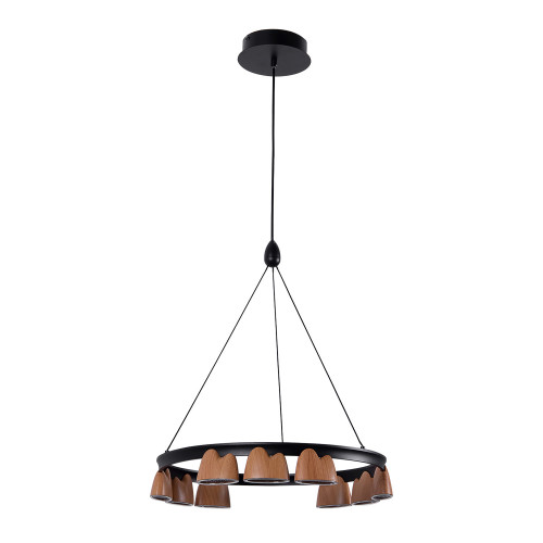 4266-9P, подвесная люстра, D480xH250/1610, LEDx40W, 1720LM, 4000K, included Favourite
