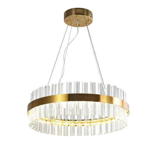4012-5P, подвесная люстра, D500xH150/1150, LEDx31W, 2480LM, 3000K, included Favourite