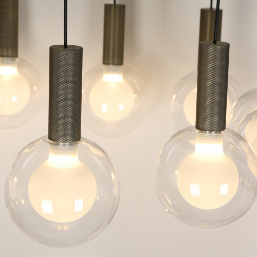 4378-12P, подвесная люстра, D650xH760, 12xLEDx3.5W, 2795LM, 4000K, CRI>90, included Favourite