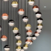 4371-28P, подвесная люстра, L2550xW1550xH3000, LEDx440W, 30800LM, 4000K, included Favourite