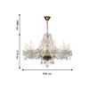 1735-12P, люстра подвесная, D820xH570/1570, 12xE14x40W, excluded Favourite