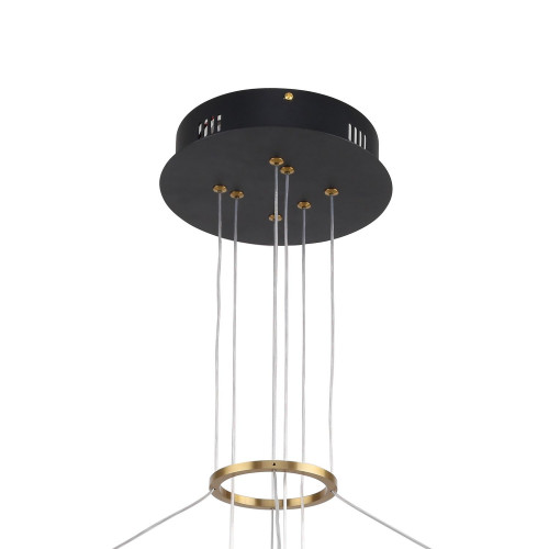 3097-8P, подвесная люстра, D800xH600/1000, LEDx48W + 7xLEDx3W, 4690LM, 4000K, included Favourite
