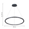4321-8P, подвесная люстра, D800xH95/1670, LEDx48W, 1920LM, 4000K, included Favourite