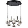 4284-8P, подвесная люстра, D520xH2000, 8xLEDx9W, 3600LM, 4000K, included Favourite