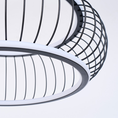 4435-2P, подвесная люстра, D500xH300/1200, LEDx40W, 4300LM, 3000-6000K, included, remote control Favourite