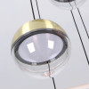 4371-9P, подвесная люстра, D430xH2170, 9xLEDx5.3W, 3360LM, 4000K, CRI>90, included Favourite