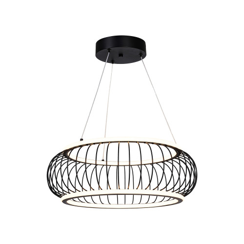 4435-2P, подвесная люстра, D500xH300/1200, LEDx40W, 4300LM, 3000-6000K, included, remote control Favourite