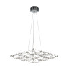 4305-8P, подвесная люстра, D785xH270/2270, LEDx46W, 5580LM, 3000K/4500K/6000K, included, remote control Favourite