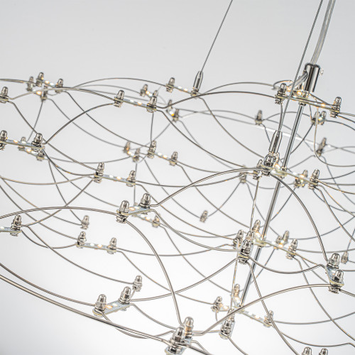 4305-8P, подвесная люстра, D785xH270/2270, LEDx46W, 5580LM, 3000K/4500K/6000K, included, remote control Favourite