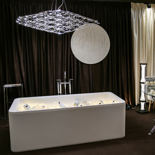 4305-8P, подвесная люстра, D785xH270/2270, LEDx46W, 5580LM, 3000K/4500K/6000K, included, remote control Favourite