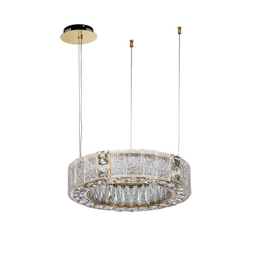 4204-4P, подвесная люстра, D400xH120/1500, LEDx40W, 4000LM, 3000K, included Favourite