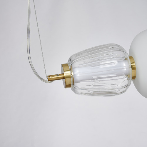 4057-3P, подвесная люстра, L1100xW170xH230/1430, LEDx47W, 3258LM, 3000K, included Favourite