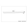 1002-TB-300, шинопровод, L3000xW30xH5, IP20 Favourite