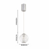 4552-1P, подвес, D160xH300/1300, LEDx7W, 300LM, 4000K, included Favourite