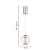 4552-1P, подвес, D160xH300/1300, LEDx7W, 300LM, 4000K, included Favourite