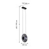 4373-1P, подвес, L260xW165xH400/1990, LEDx7W, 490LM, 4000K, CRI>90, included Favourite