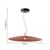4411-2P, подвес, D600xH210/1800, LEDx12W, 1050LM, 4000K, IP20, included Favourite