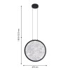 4375-1P, подвес, D470xH1800/2320, LEDx27W, 1620LM, 4000K, CRI>90, included Favourite