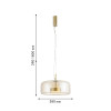 4235-2P, подвес, D380xH390/1800, LEDx12W, 1300LM, 4000K, included Favourite