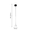 4407-1P, подвес, D120xH500/1500, LEDx6W, 525LM, 4000K, IP20, included Favourite