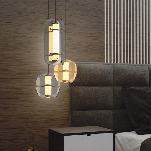 4624-1P, подвес, D200xH210/1745, LEDx10W, 490LM, 3000K, included Favourite