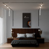 4227-1U, трековый светильник, D80xH135, LEDx8W, 42V, 500LM, 3000-6000K, CRI>90, included Favourite