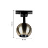 4229-1U, трековый светильник, D80xH135, LEDx8W, 42V, 500LM, 3000-6000K, CRI>90, included Favourite