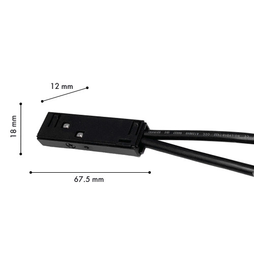 1012-CB-004, проводной коннектор, L67.5xW10.5xH19, 48V, IP20 Favourite