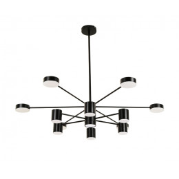 07649-13D,19 Люстра димм.Мекли черный Led 180W Kink Light