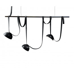 07683-3AS,19 Люстра Монт черный Led 24W(4000K) Kink Light