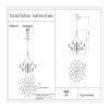 07883-83,33(21) Люстра димм. Галанта золото Kink Light