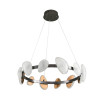 07693-12A,29 Люстра димм. Юнни черный жемчуг Kink Light