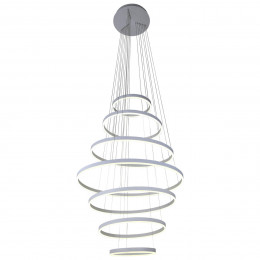 08537,01(4000K) Люстра димм.Тор белый Led 284W Kink Light