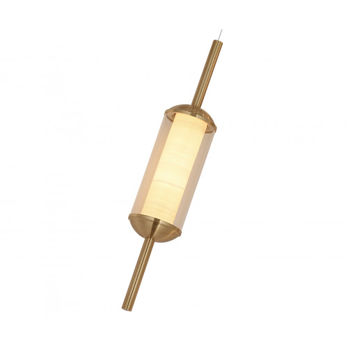 07525-1A,36 Подвес Акари латунь Led 10W Kink Light