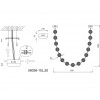 08038-15L,20 Подвес Амита бронза Led 90W (4000K) Kink Light