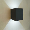 08585,19(4000K) Светильник Куб черный IP65 Led 6W Kink Light