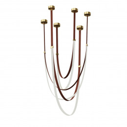 07689A-120+150+180,04 Подвес Лирд коричн. Kink Light